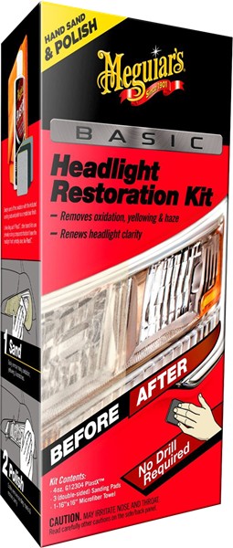 Meguiar's Headlight Restoration Kit. Valmistajan valmistenumero: G2960